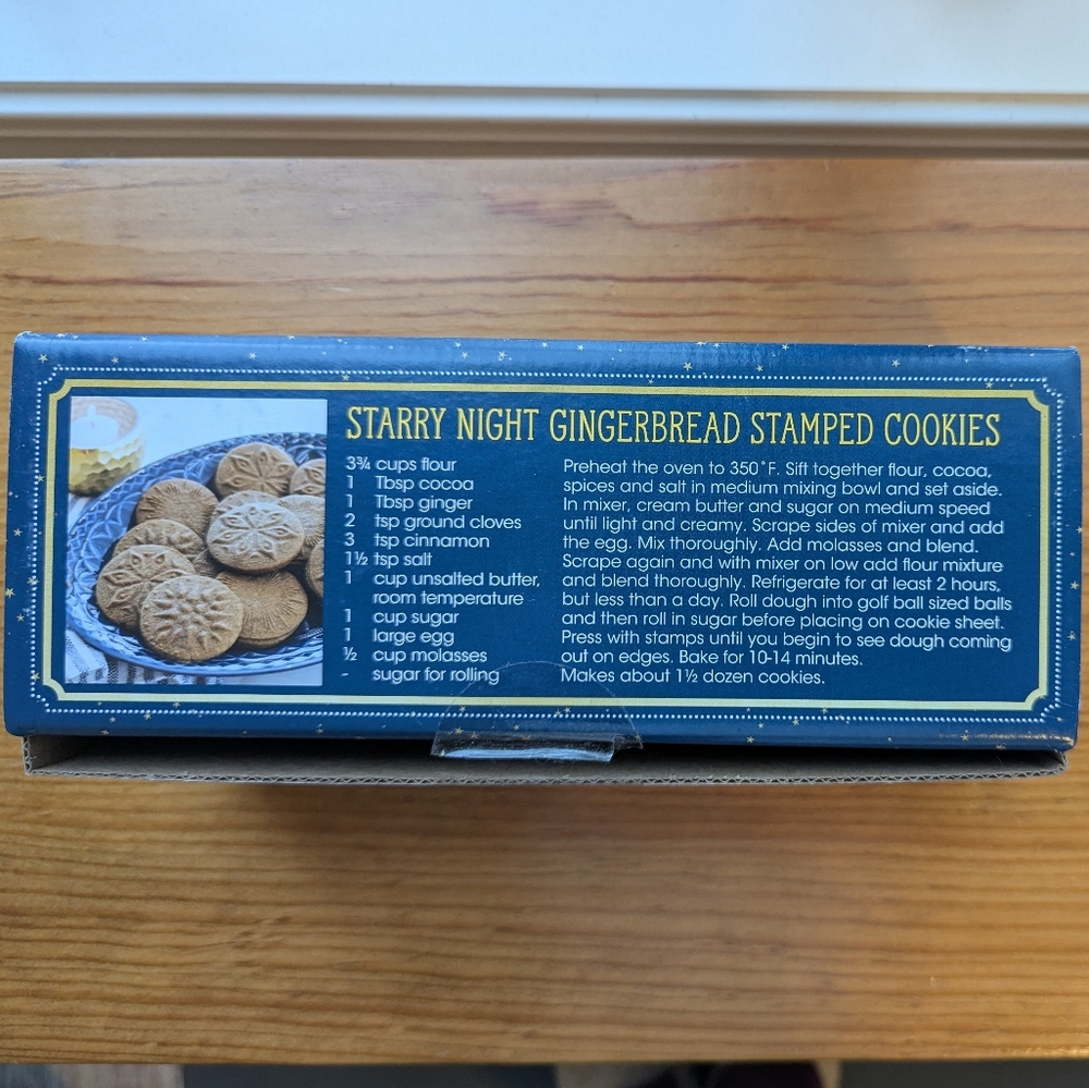 Nordic Ware Starry Night Cookie Stamps - Picture 5 of 6